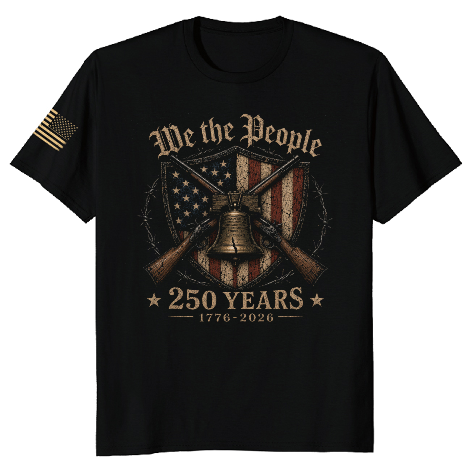 Patriotic Graphic T-Shirt
