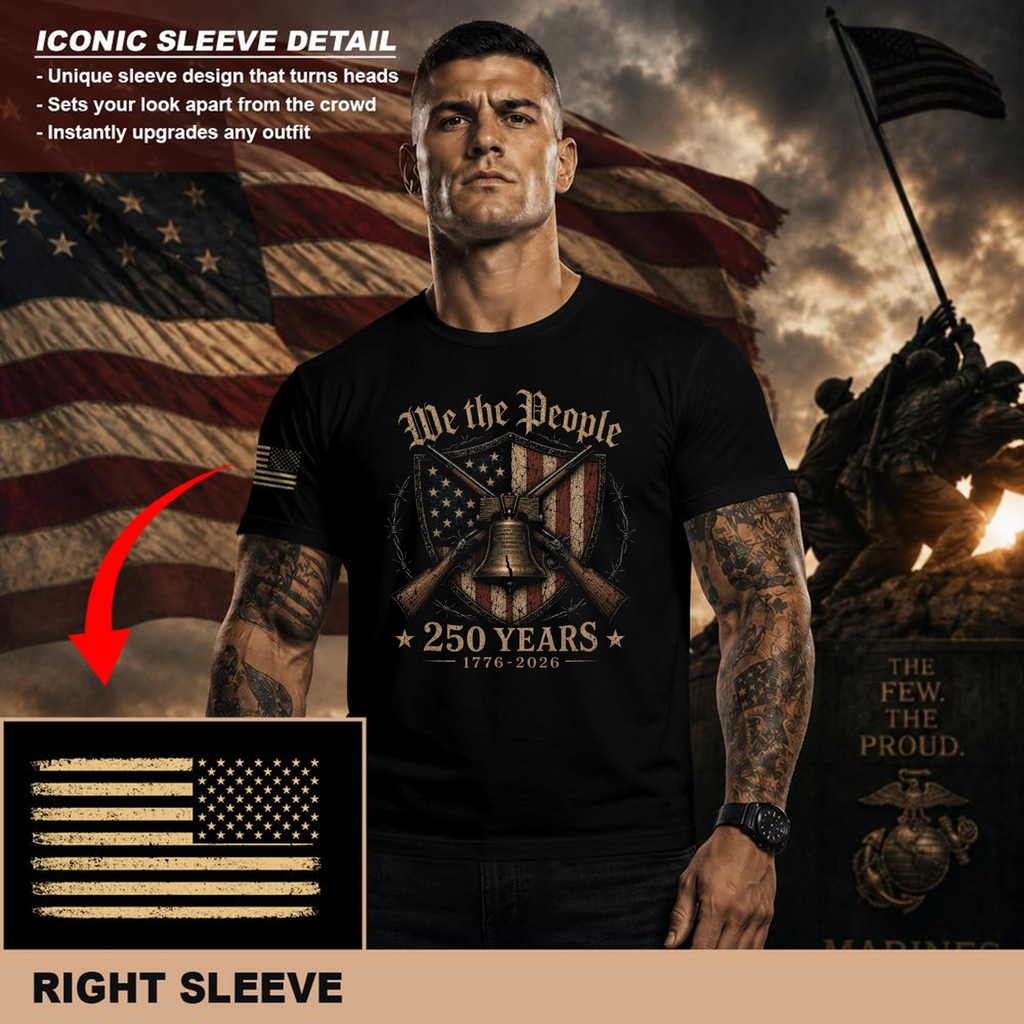 Patriotic Graphic T-Shirt