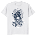 Patriotic Girly Graphic T-Shirt