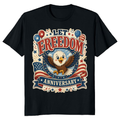 Cute Cartoon Eagles Graphic T-Shirt