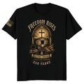 Patriotic Cross Faith Graphic T-Shirt