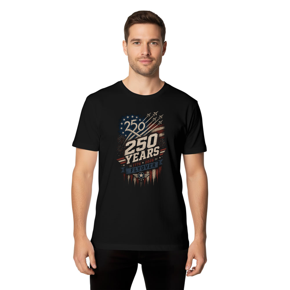 Patriotic Basic Graphic T-Shirt