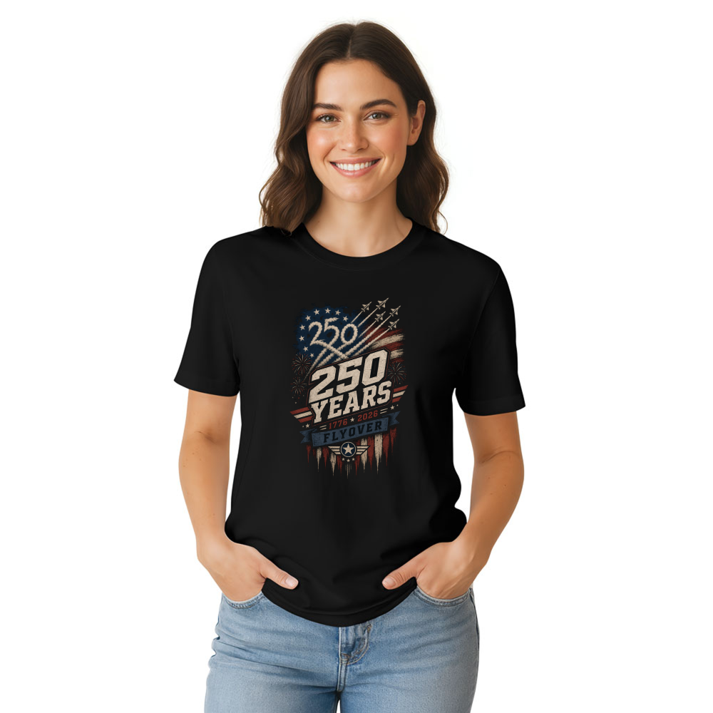 Patriotic Basic Graphic T-Shirt
