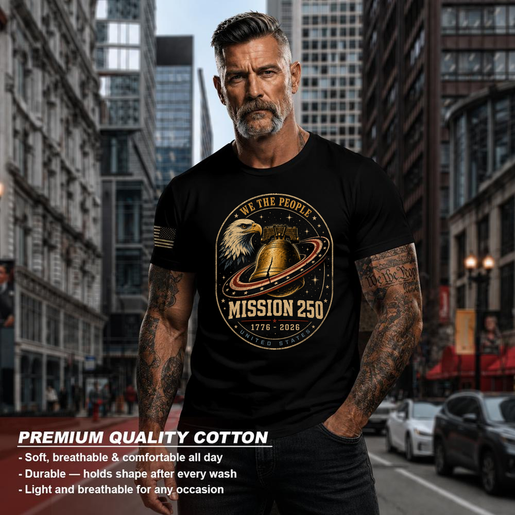 Patriotic Graphic T-Shirt