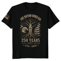 Patriotic Cross Faith Graphic T-Shirt