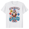 Cute Cartoon Eagles Graphic T-Shirt