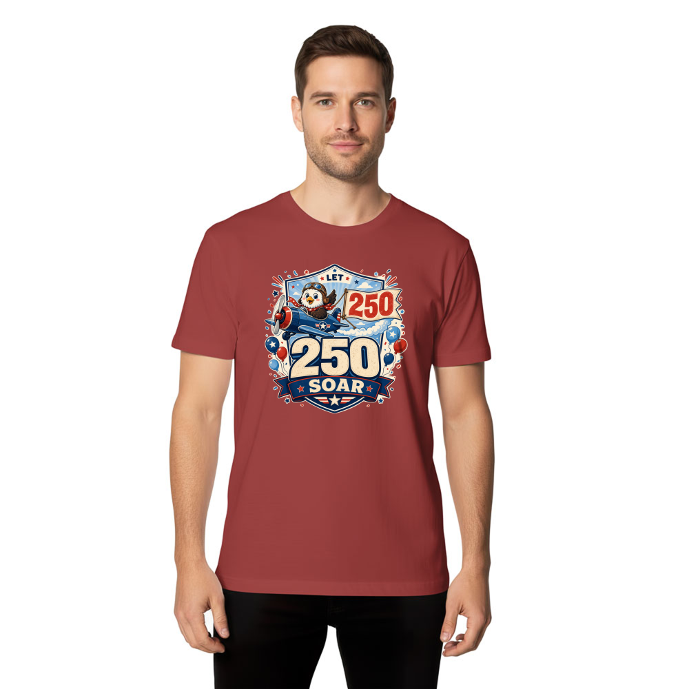 Cute Cartoon Eagles Graphic T-Shirt