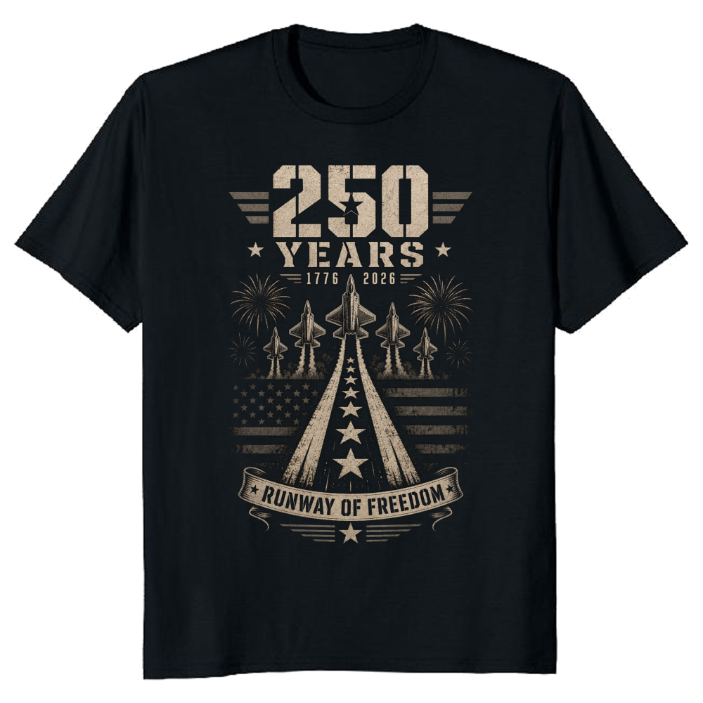 Patriotic Basic Graphic T-Shirt