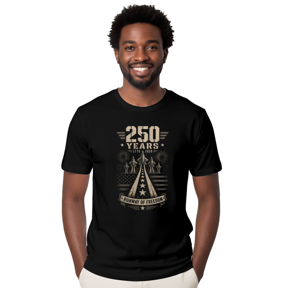 Patriotic Basic Graphic T-Shirt