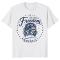 Girly Patriotic Graphic T-Shirt