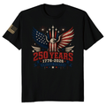 Clean Patriotic Basic Graphic T-Shirt