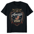 250 Anniversary Pretty Flag Graphic T-Shirt