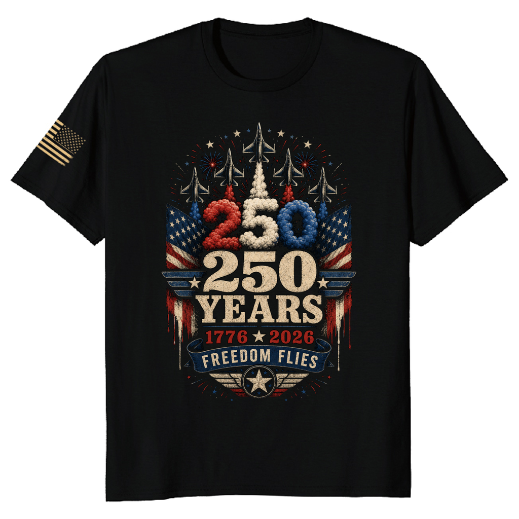 Basic Patriotic American Pride Graphic T-Shirt