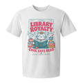 Cool Cats Read Books Whimsical Cat T-Shirt