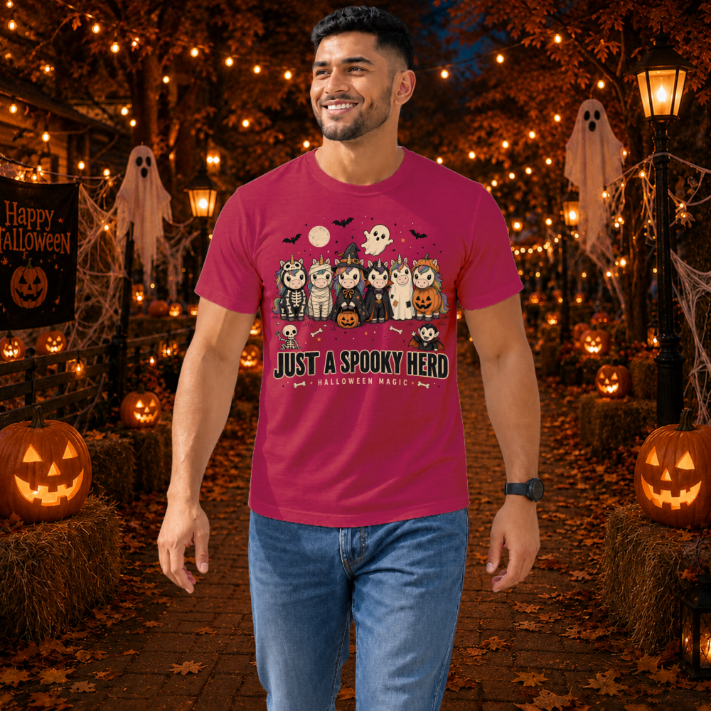 Just a Spooky Herd Unicorn T-Shirt