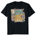 Small Steps Big Wins Retro Classroom T-Shirt