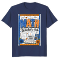 Math Teacher Era Typography T-Shirt