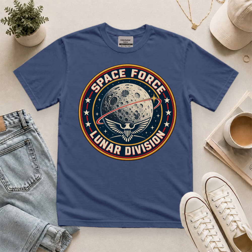 The Moon Is Ours Lunar Satire T-Shirt