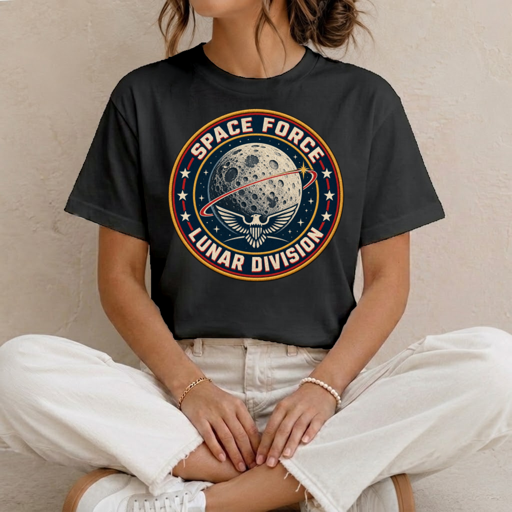 The Moon Is Ours Lunar Satire T-Shirt