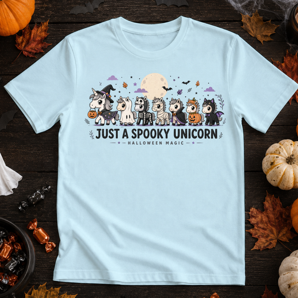 Just a Spooky Unicorn T-Shirt