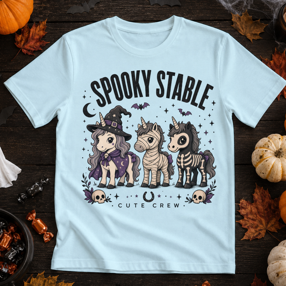 Spooky Stable Unicorn T-Shirt