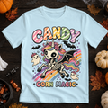Candy Corn Magic Skeleton Unicorn T-Shirt