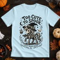 Too Cute To Spook Witch Unicorn T-Shirt