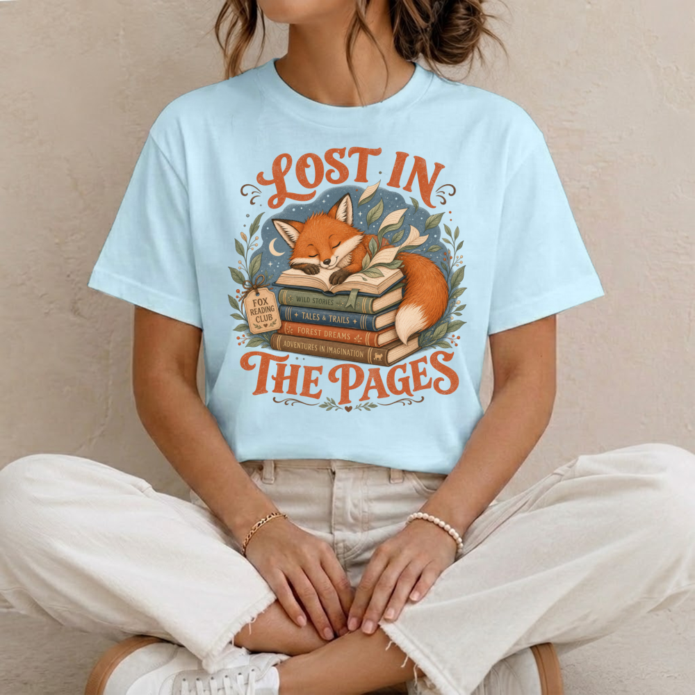 Fox Reading Club T-Shirt