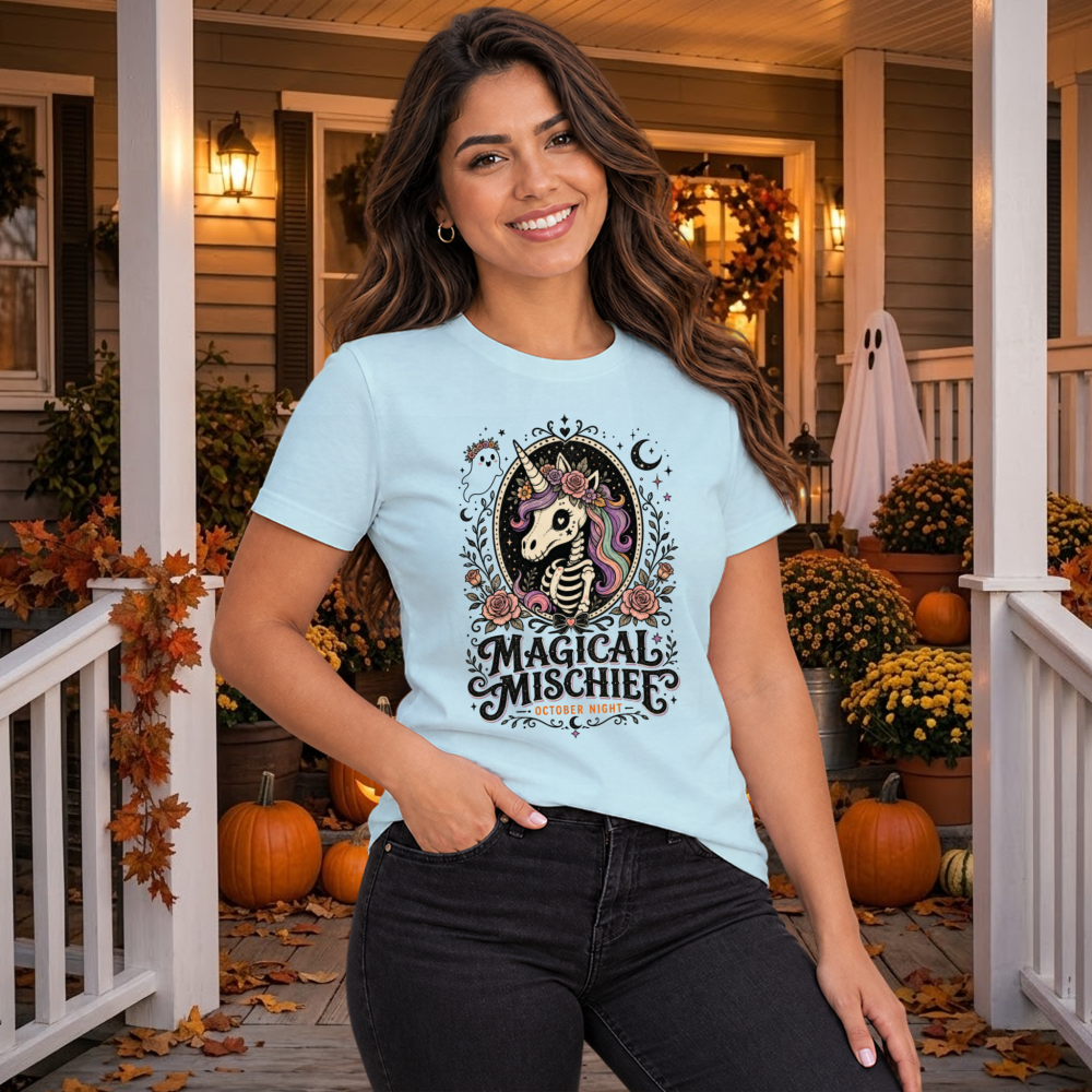 Magical Mischief Unicorn Skull T-Shirt