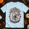 Haunted Carousel Skeleton Unicorn T-Shirt