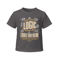 Logic Louder Than Volume Debate Club Boys T-Shirt