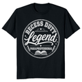 Recess Duty Legend Paraprofessional Retro Badge T-Shirt