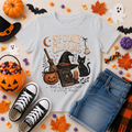 Spooky Charms Vintage Witch Youth T-Shirt