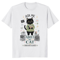 Ask Me About My Cat And My Class Bookish Cat T-Shirt