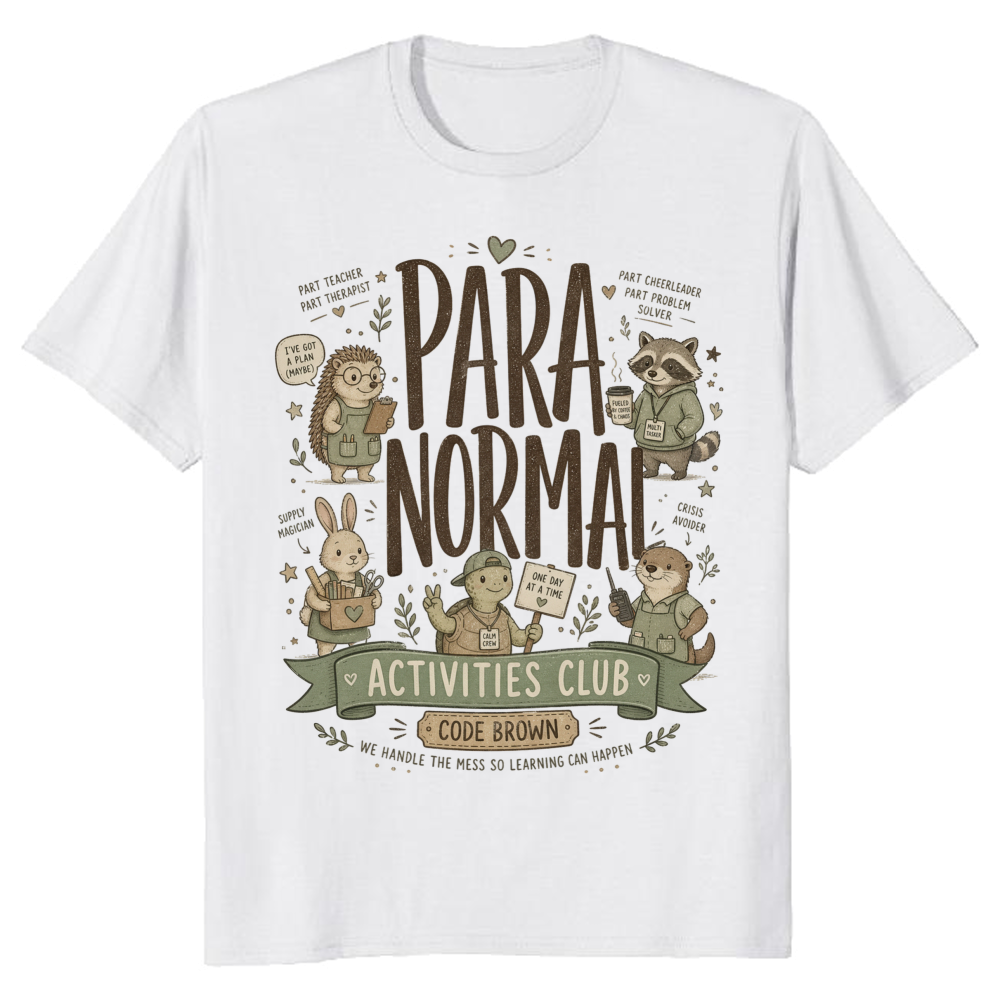 Para Normal Vintage Classroom T-Shirt
