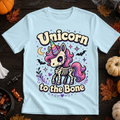 Unicorn to the Bone Chibi Skeleton Unicorn T-Shirt