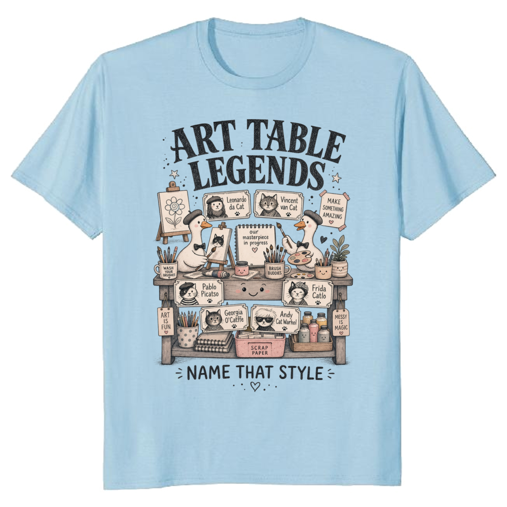 Art Table Legends Craft Table G5000 T-Shirt