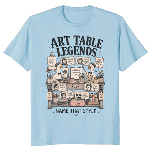 Art Table Legends Craft Table G5000 T-Shirt