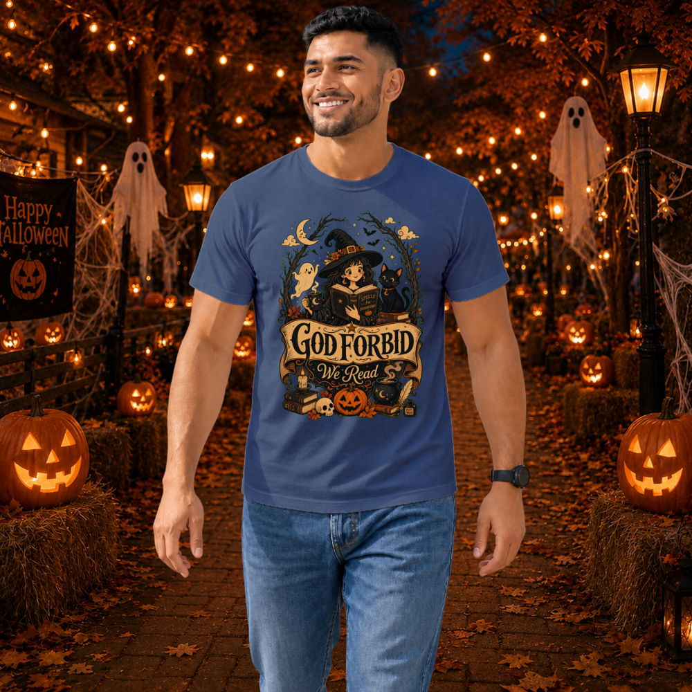 God Forbid We Read Vintage Witch Books T-Shirt