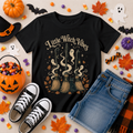 Little Witch Vibes Broom Youth T-Shirt