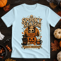Spooky Season Retro Cat and Pumpkin T-Shirt