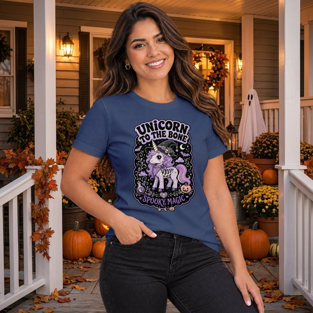 Unicorn to the Bone Witch Unicorn T-Shirt