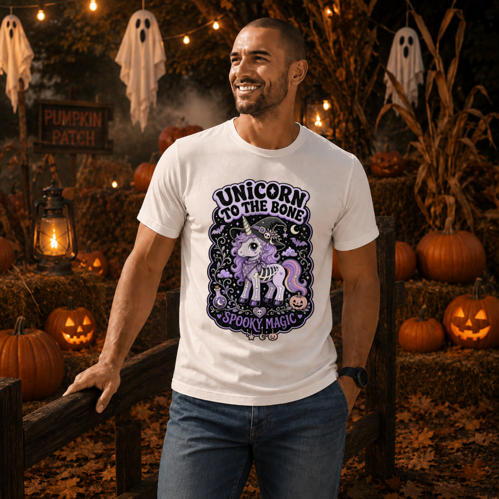 Unicorn to the Bone Witch Unicorn T-Shirt
