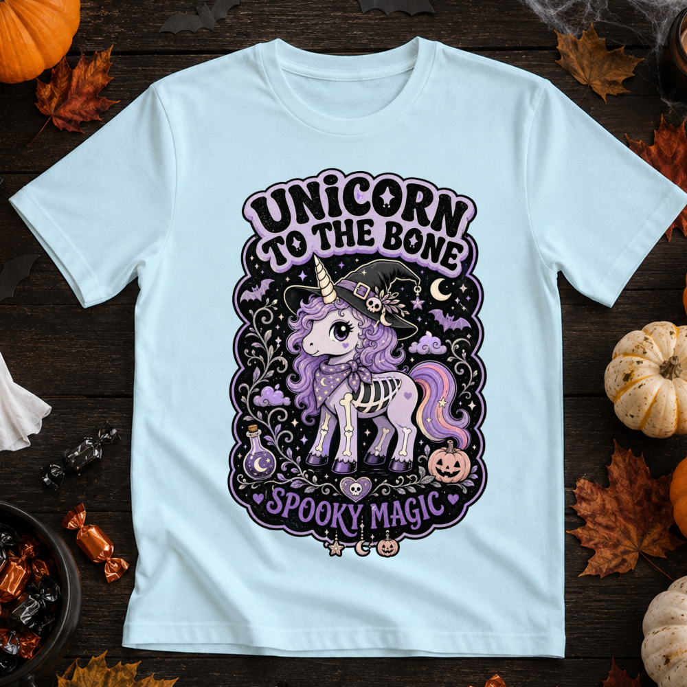 Unicorn to the Bone Witch Unicorn T-Shirt