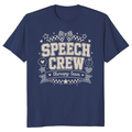 Speech Crew Retro Varsity T-Shirt
