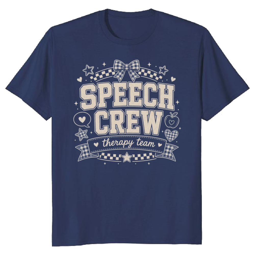 Speech Crew Retro Varsity T-Shirt