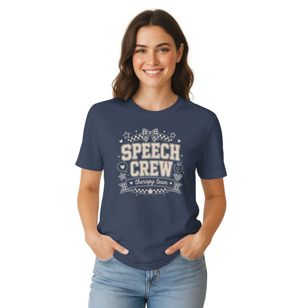Speech Crew Retro Varsity T-Shirt
