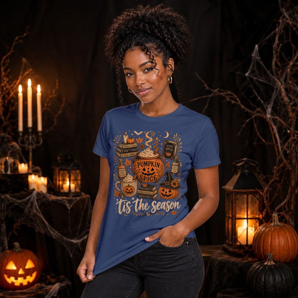 'Tis the Season Pumpkin Spice Cauldron T-Shirt