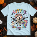Bat-Winged Skeleton Unicorn T-Shirt