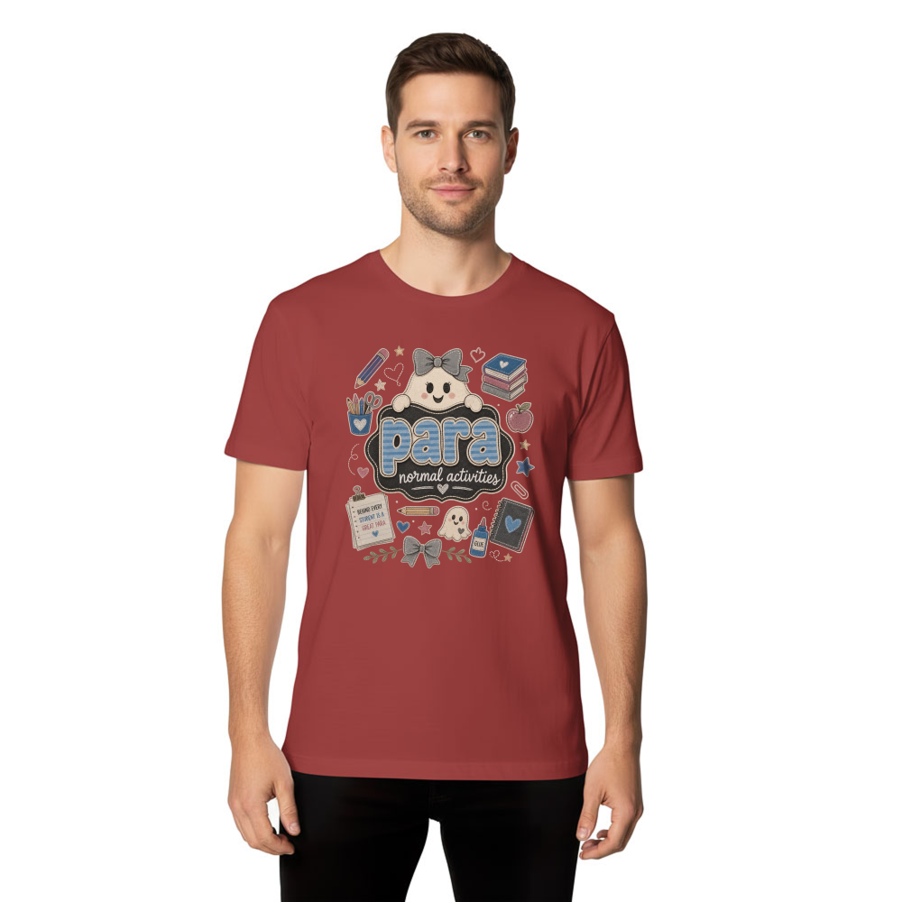 Para Normal Activities Cute Ghost T-Shirt
